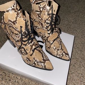 Snake booties